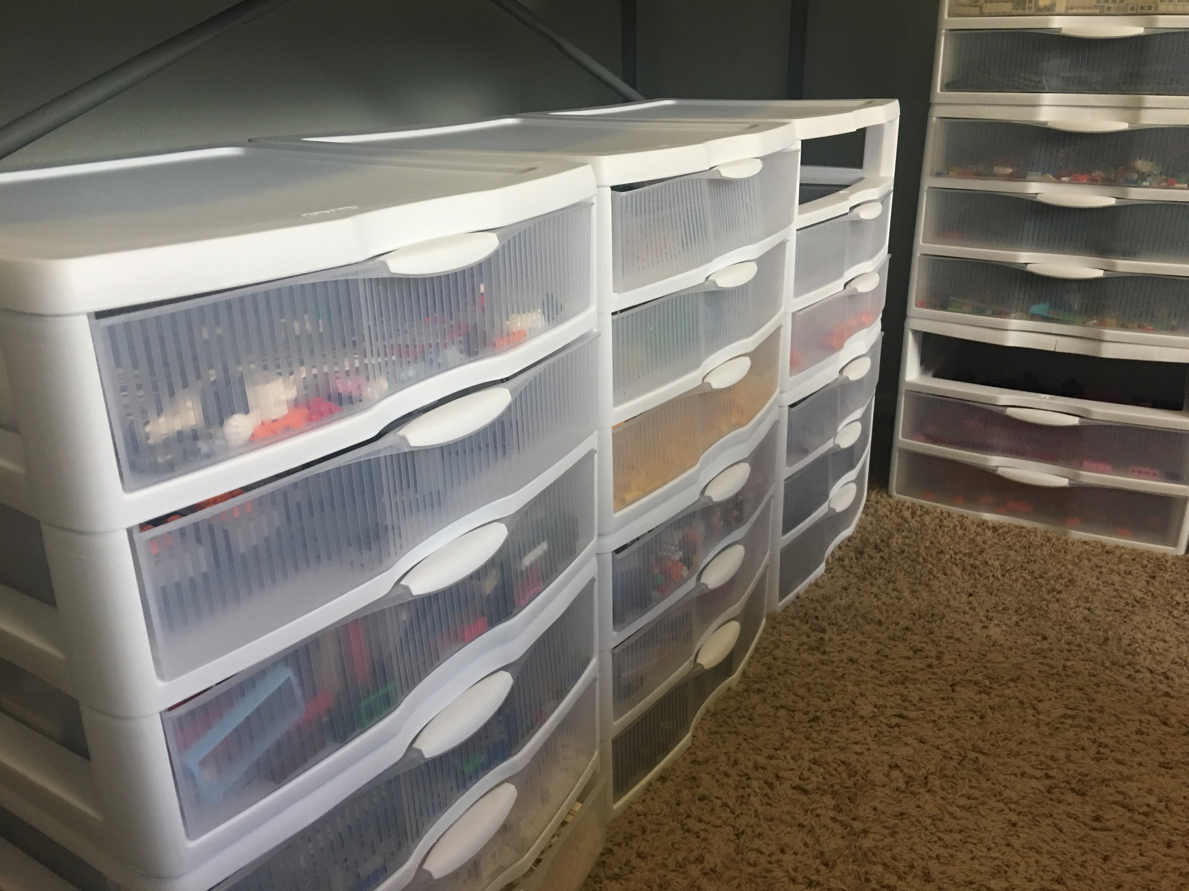 LEGO Storage : Organizing with The Container Store 