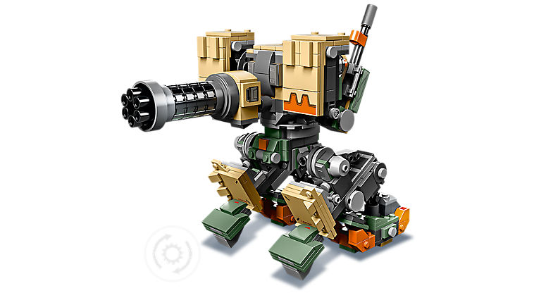 Lego Overwatch Bastion in Sentry Mode