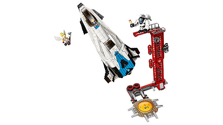 The Ship and Launch Tower for LEGO Overwatch Watchpoint Gibraltar