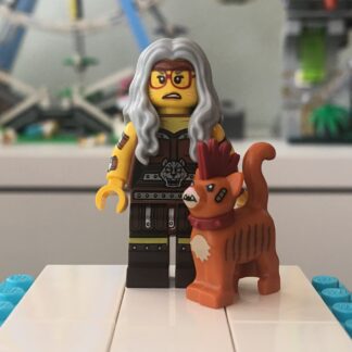 Lego Cat Lady Minifigure