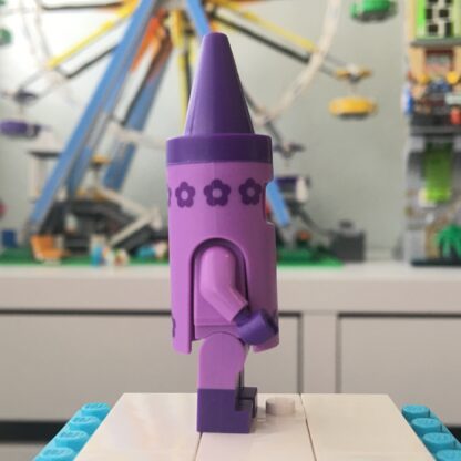 The LEGO Movie 2 Crayon Girl Minifigure - Image 3