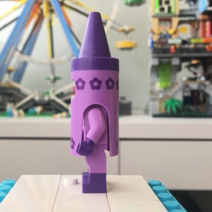 The LEGO Movie 2 Crayon Girl Minifigure - Image 4