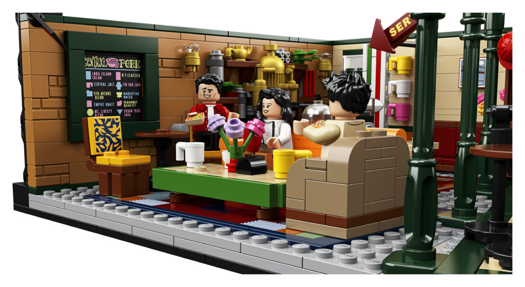 Lego Central Perk Couch from Friends