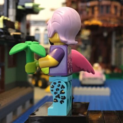 LEGO Gardner Minifigure with Flamingo