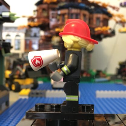 LEGO 71025 CMF Series 19 Firefighter Minifigure - Image 3