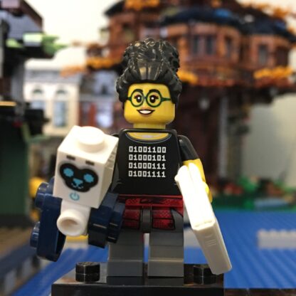 series 19 lego coder minifigure