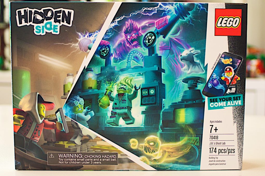 Box Front LEGO 70418 JB Ghost Lab Hidden Side