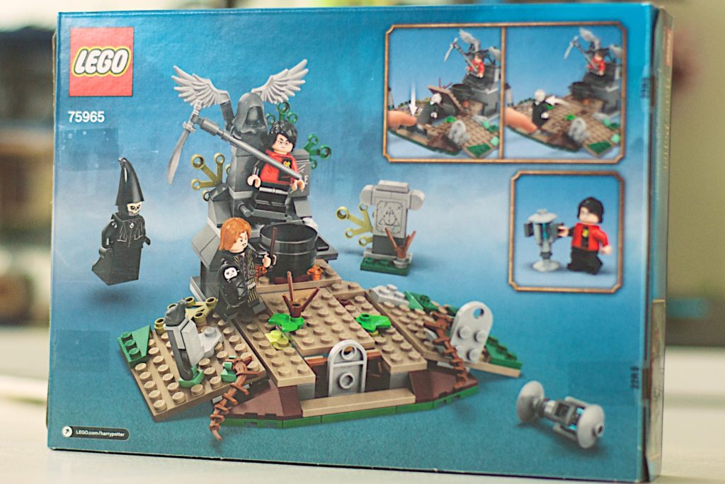 LEGO 75965 The Rise of Voldemort Box Back