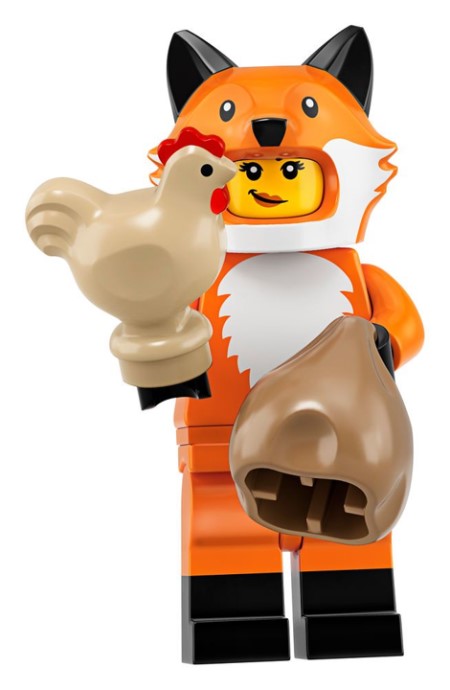 Lego 71025 Series 19 Fox Girl Minifigure