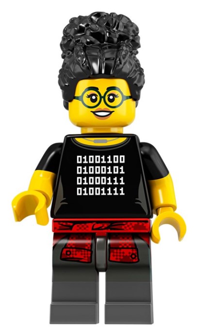 LEGO Series 19 Coder Girl Minifigure