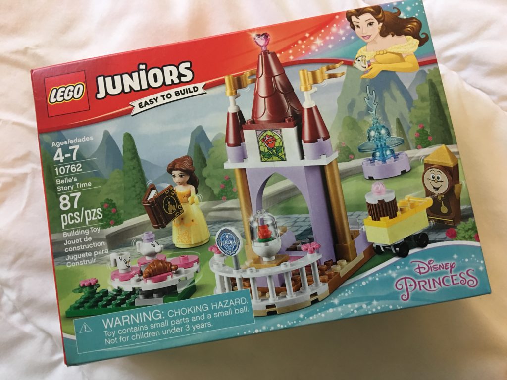 LEGO 10762 Belle's Story Time Box Front