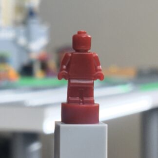 Dark Red LEGO Nanofigue