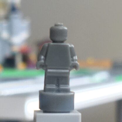 LEGO Trophy or nanofigure - monochrome Dark Bluish Gray