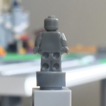 LEGO Trophy or nanofigure - monochrome Dark Bluish Gray - Image 3