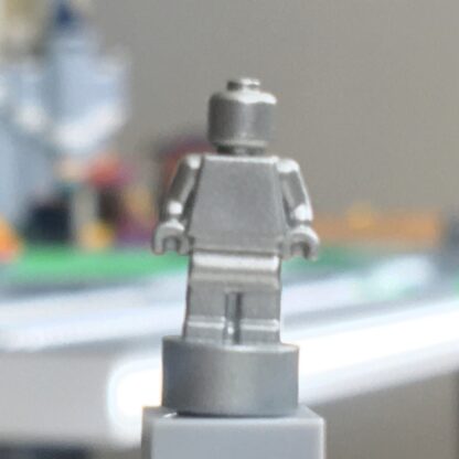 LEGO Trophy or nanofigure - monochrome Metallic Silver