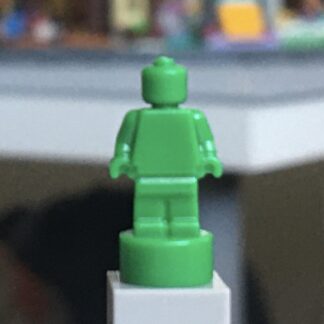 LEGO Trophy or nanofigure - monochrome Green