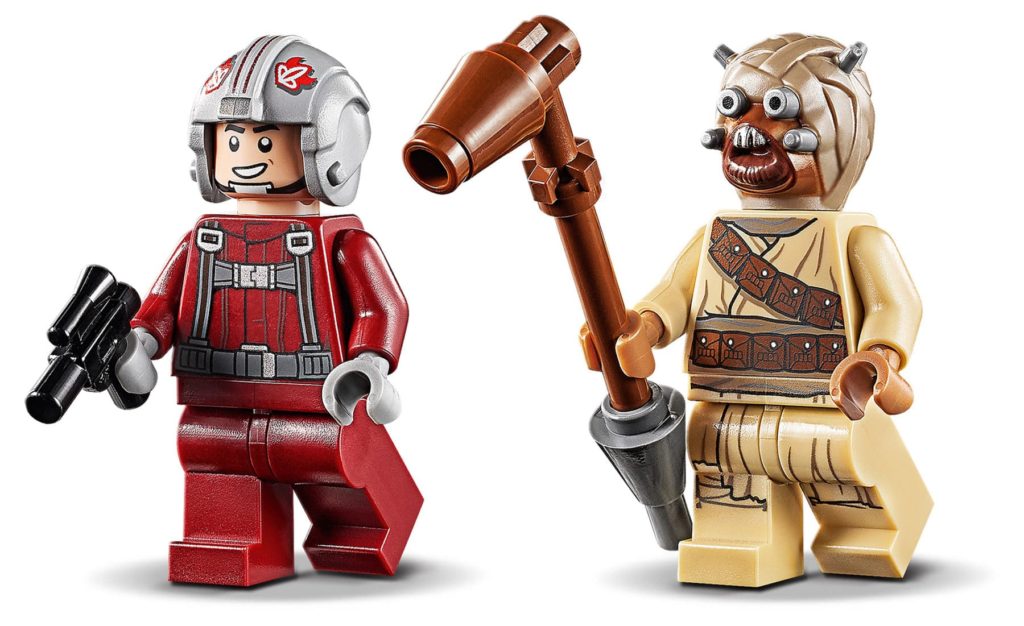 LEGO 75265 Star Wars T-16 Skyhopper Vs. Bantha Microfighter Minifigures