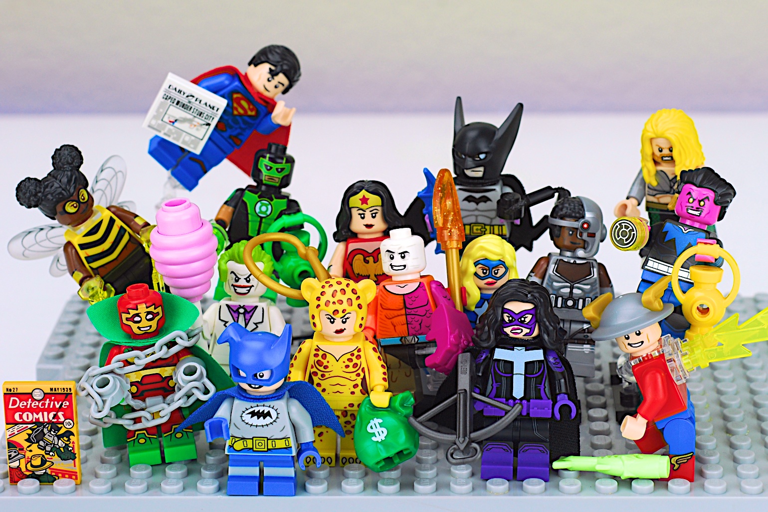 DC Minifigures - Complete set of all 16 LEGO minifigs - Brick Land
