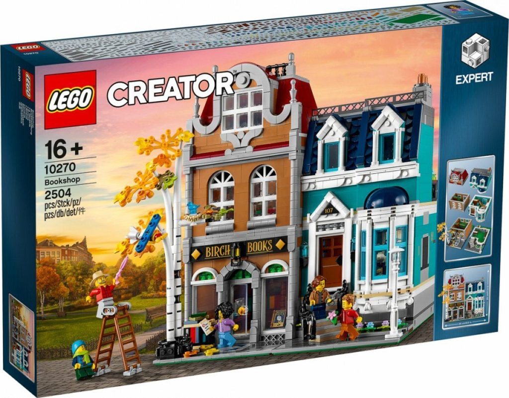 LEGO 10270 Creator Expert Modular Bookshop box front