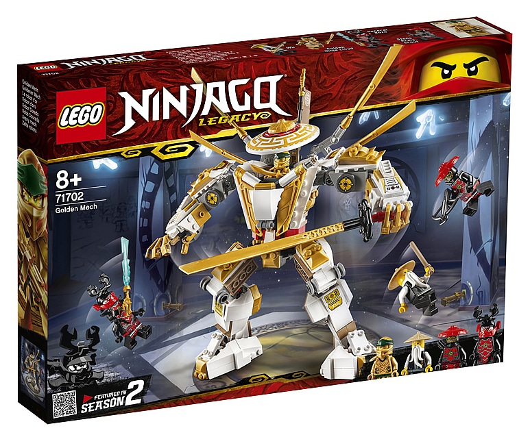 LEGO 71702 Ninjago Golden Mech Box Front