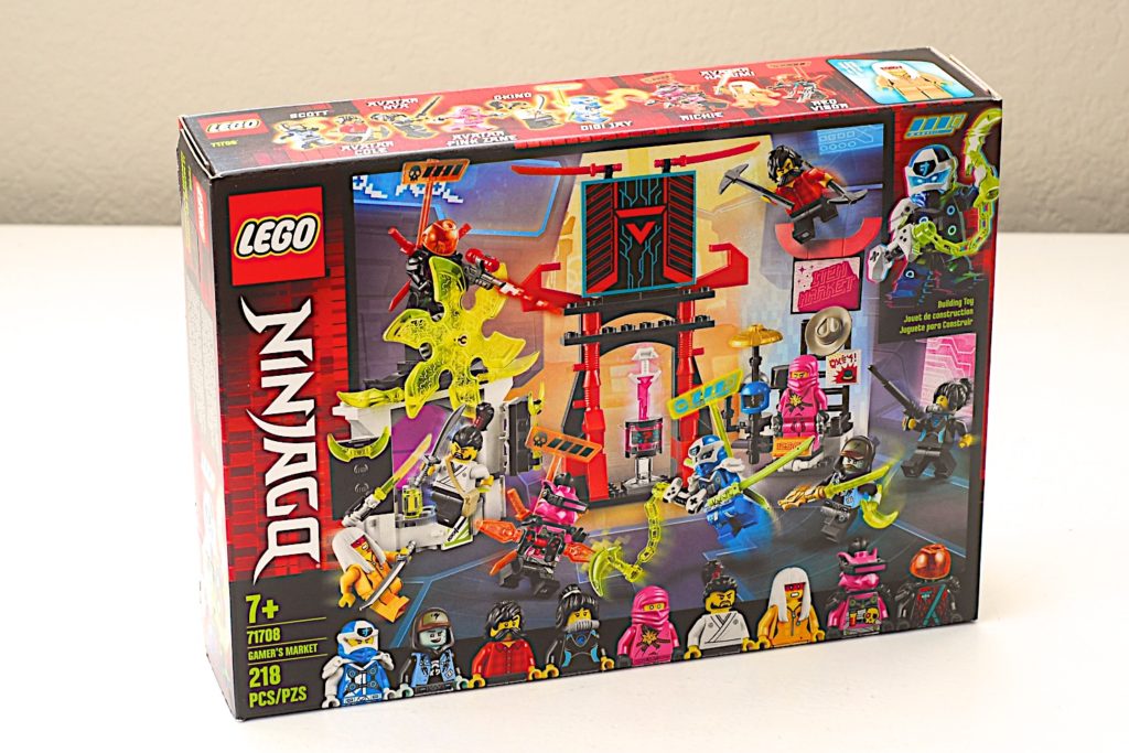 LEGO 71708 Ninjago Gamer's Market Box Front