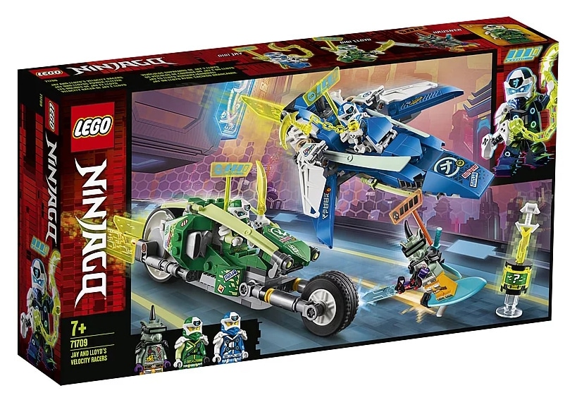 LEGO 71709 Ninjago Jay and Lloyd's Power Car Box Front