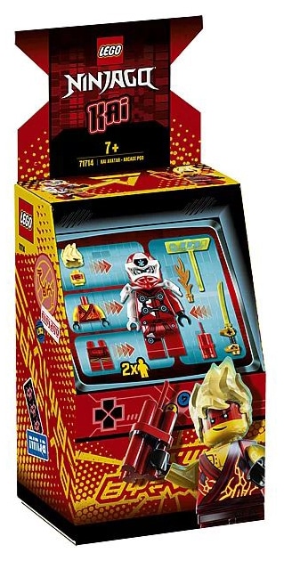 LEGO 71714 Ninjago Avatar Kai - Arcade capsule box front