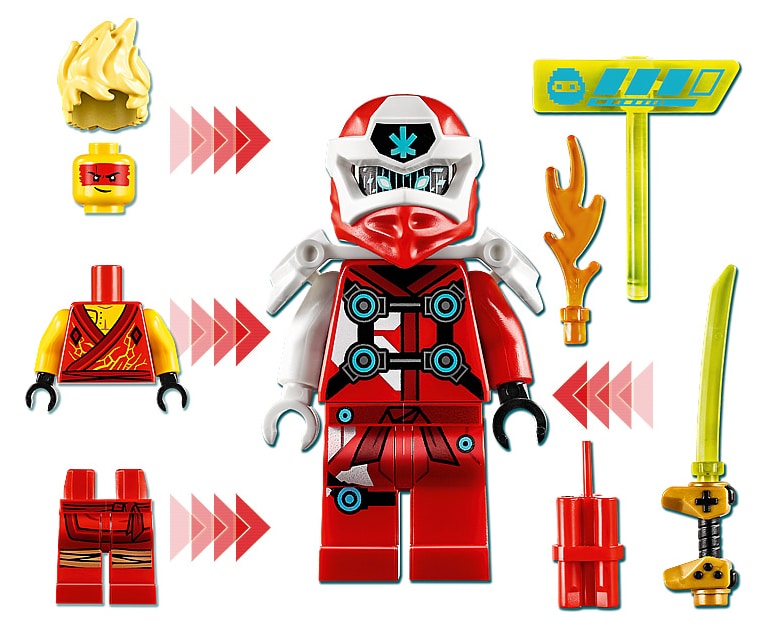 LEGO 71714 Ninjago Avatar Kai Arcade capsule minifigure