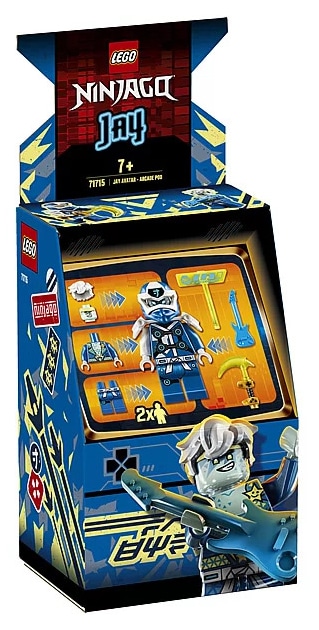 LEGO 71715 Ninjago Avatar Jay - Arcade capsule box