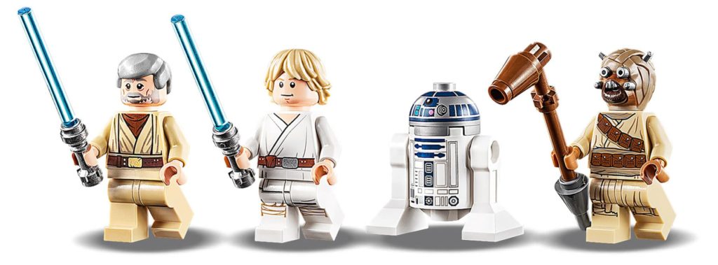 LEGO Star Wars 75270 Obi Wans Hut Minifigures