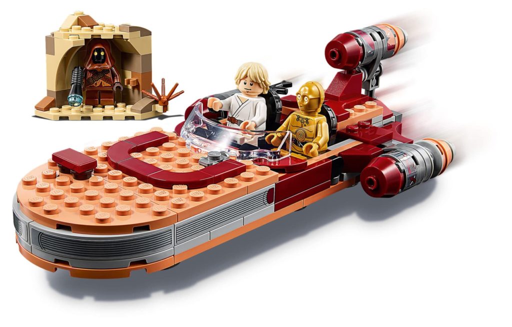 LEGO Star Wars 75271 Lukes Llandspeeder Review