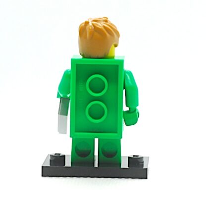 LEGO 71027 CMF 20 Tenth Anniversary Green Brick Suit Guy - Image 3