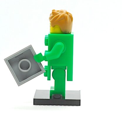 LEGO 71027 CMF 20 Tenth Anniversary Green Brick Suit Guy - Image 4