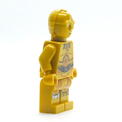 LEGO C3PO Minifigure with colorful wires - Image 3