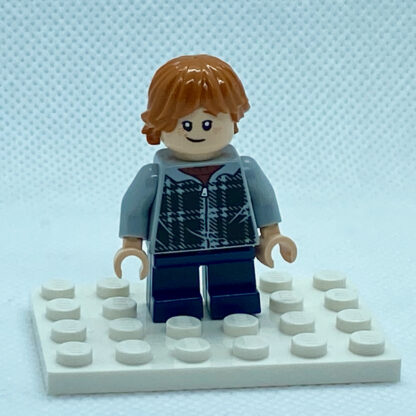 LEGO Minifigure Ron Weasley, Plaid Hoodie