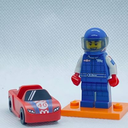 LEGO 71021 CMF Series 18 Minifigures Race Car Guy - Image 5