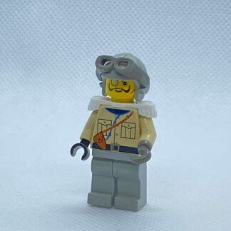 LEGO Baron Von Barron with Light Gray Aviator Cap Minifigure