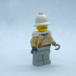 LEGO Baron Von Barron with Pith Helmet and White Epaulettes Minifigure