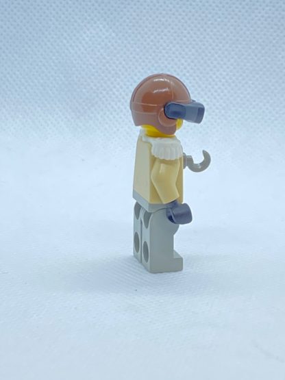 LEGO Baron Von Barron Minifigure with Brown Aviator Cap - Image 5