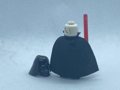 LEGO Darth Vader Minifigure Type 2 Helmet, Spongy Cape - Image 2