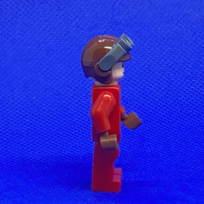 LEGO Star Wars Minifigure Naboo Fighter Pilot - Red Jumpsuit - Image 3