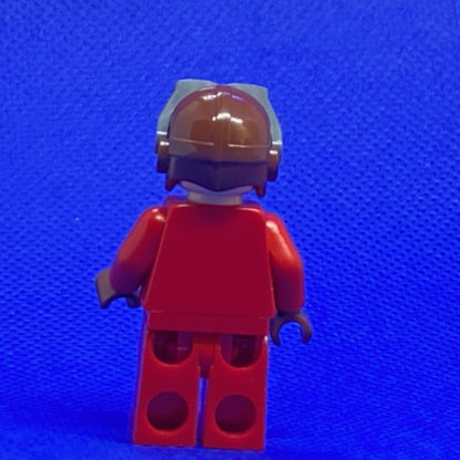 LEGO Star Wars Minifigure Naboo Fighter Pilot - Red Jumpsuit - Image 2