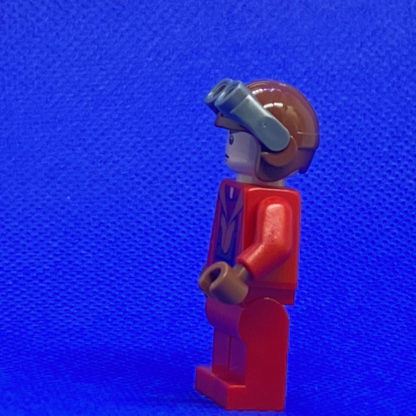 LEGO Star Wars Minifigure Naboo Fighter Pilot - Red Jumpsuit - Image 4