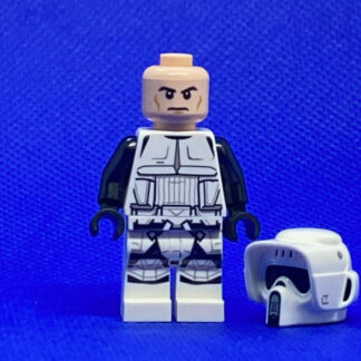 LEGO Star Wars Minifigure Scout Trooper (Dual Molded Helmet, Printed Legs, Frown)