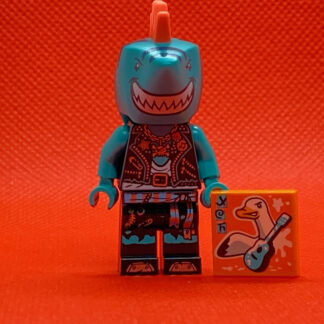 LEGO Vidiyo Minifigure - Shark Singer Bandmates