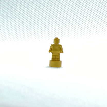 LEGO Trpphy Minifigure Monochrome Metallic Gold