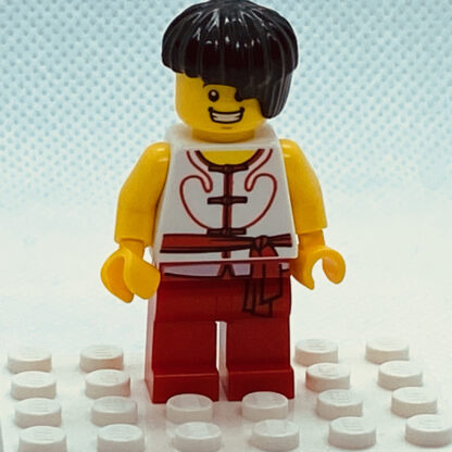 LEGO Minifigure Dragon Boat Race Team Red/White Member 3