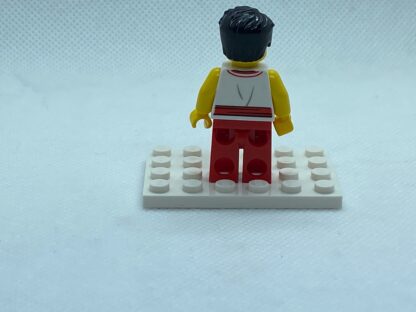 LEGO Minifigure Dragon Boat Race Team Red/White Member 1 - Image 3