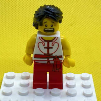 LEGO Minifigure Dragon Boat Race Team Red/White Member 4