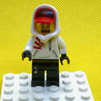 LEGO Jack Davids Minifigure in a white hoodie